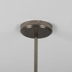 Casablanca Modern Open Glass Globe Mini Chandelier With Disc, Three-Light 22 Casablanca Modern Open Glass Globe Mini Chandelier With Disc, Three-Light -Home-Lighting Sale mlf353antslvpcmbk 5