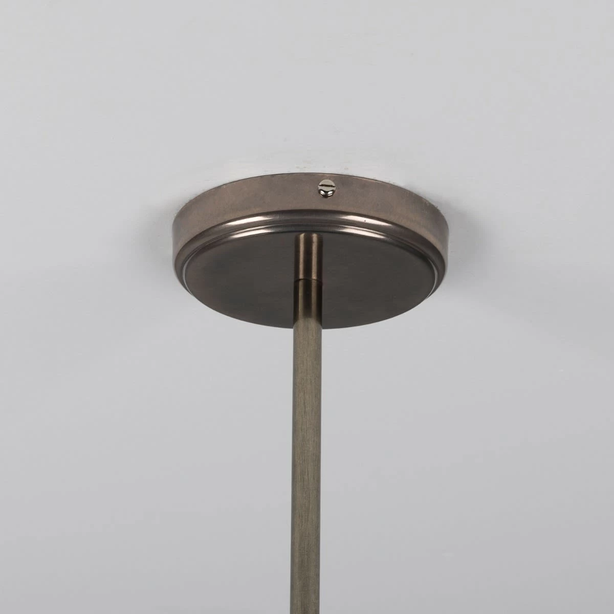 Casablanca Modern Open Glass Globe Mini Chandelier With Disc, Three-Light 9 Casablanca Modern Open Glass Globe Mini Chandelier With Disc, Three-Light - Image 7