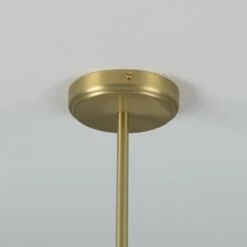 Casablanca Modern Open Glass Globe Mini Chandelier With Disc, Three-Light 28 Casablanca Modern Open Glass Globe Mini Chandelier With Disc, Three-Light -Home-Lighting Sale mlf353satbrspcwte 5