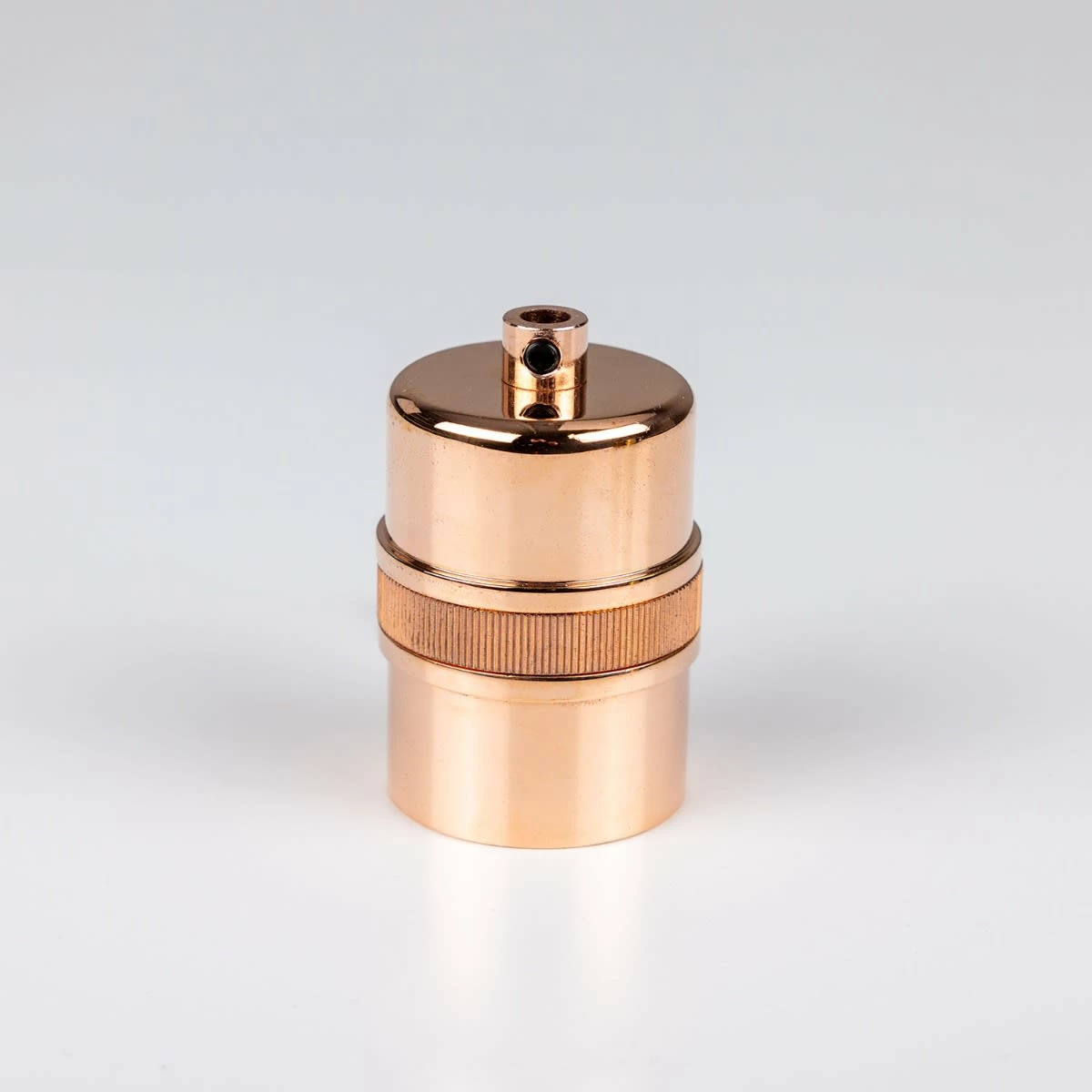 Modern Brass Lamp Holder With Cord Grip E26 14 Modern Brass Lamp Holder With Cord Grip E26 - Image 12