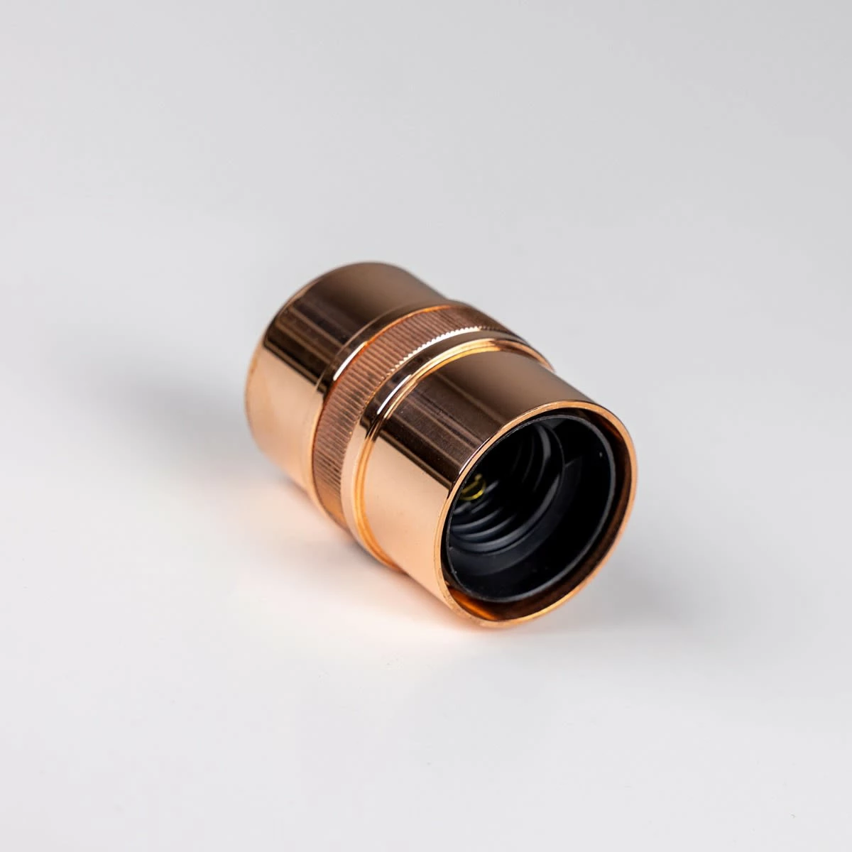 Modern Brass Lamp Holder With Cord Grip E26 15 Modern Brass Lamp Holder With Cord Grip E26 - Image 13