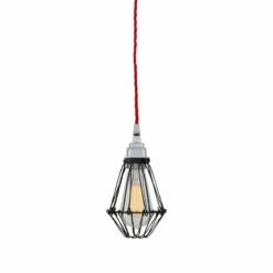 Praia Black Industrial Cage Pendant Light -Home-Lighting Sale mlp005pcblk