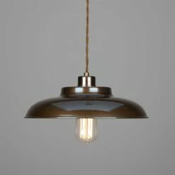 Telal Industrial Factory Pendant Light 12.6"