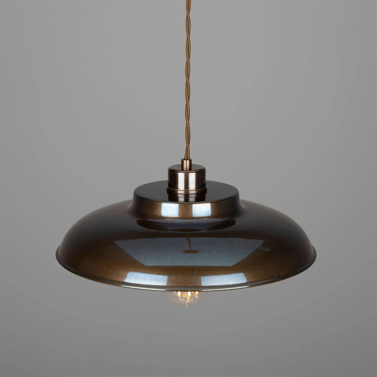 Telal Industrial Factory Pendant Light 12.6" 5 Telal Industrial Factory Pendant Light 12.6" - Image 3