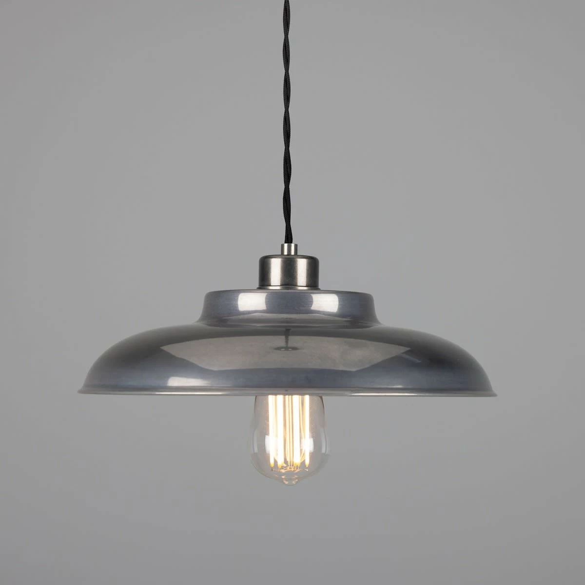 Telal Industrial Factory Pendant Light 12.6" 6 Telal Industrial Factory Pendant Light 12.6" - Image 4