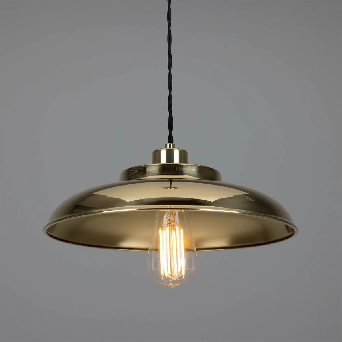 Telal Industrial Factory Pendant Light 12.6" 10 Telal Industrial Factory Pendant Light 12.6" - Image 8