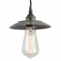 Reznor Industrial Brass Pendant Light -Home-Lighting Sale mlp250antslv 1