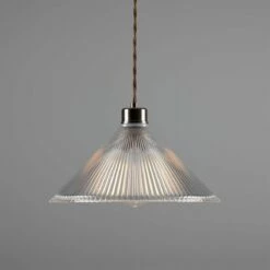 Rebell Prismatic Glass Pendant Light 11.8"