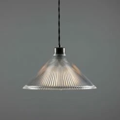 Rebell Prismatic Glass Pendant Light 11.8" -Home-Lighting Sale mlp253antslv