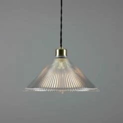 Rebell Prismatic Glass Pendant Light 11.8" -Home-Lighting Sale mlp253polbrs