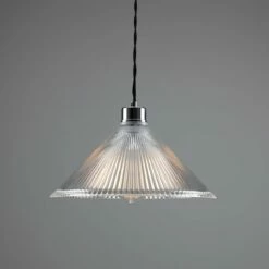 Rebell Prismatic Glass Pendant Light 11.8" -Home-Lighting Sale mlp253polchr