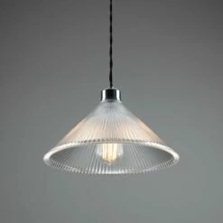 Rebell Prismatic Glass Pendant Light 11.8" -Home-Lighting Sale mlp253polchr 2