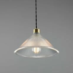 Rebell Prismatic Glass Pendant Light 11.8" -Home-Lighting Sale mlp253satbrs 1