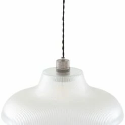 Mono Vintage Railway Glass Pendant Light 15.7" -Home-Lighting Sale mlp255antslv 3