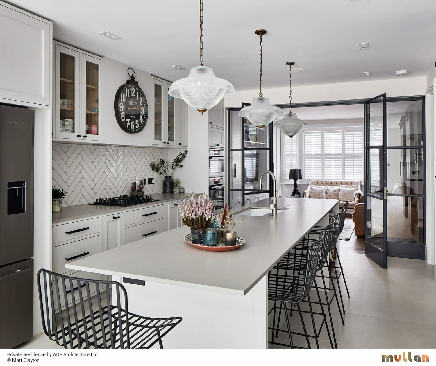 Essence Vintage Prismatic Glass Pendant Light 15.7" 10 Essence Vintage Prismatic Glass Pendant Light 15.7" - Image 8