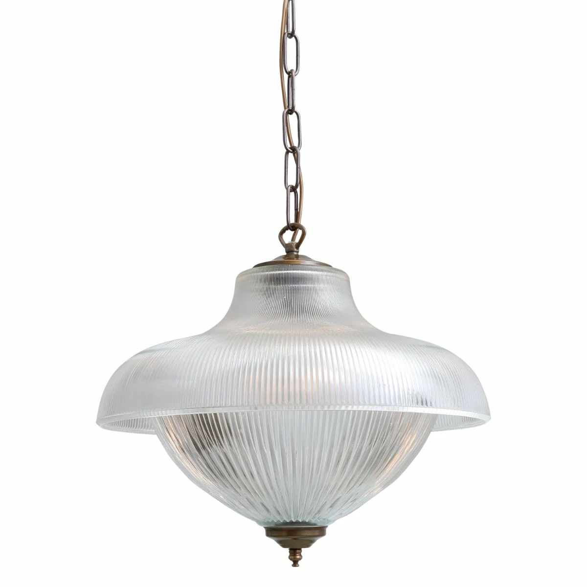 Essence Vintage Prismatic Glass Pendant Light 15.7" 5 Essence Vintage Prismatic Glass Pendant Light 15.7" - Image 3