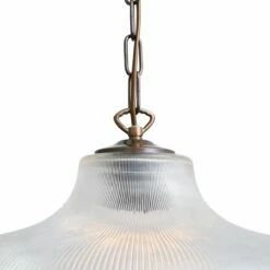 Essence Vintage Prismatic Glass Pendant Light 15.7" 13 Essence Vintage Prismatic Glass Pendant Light 15.7" -Home-Lighting Sale mlp323antbrs 1