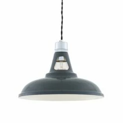 Vienna Industrial Factory Pendant Light 12.2" -Home-Lighting Sale mlp372pcgry
