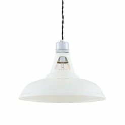Vienna Industrial Factory Pendant Light 12.2" -Home-Lighting Sale mlp372pcwte