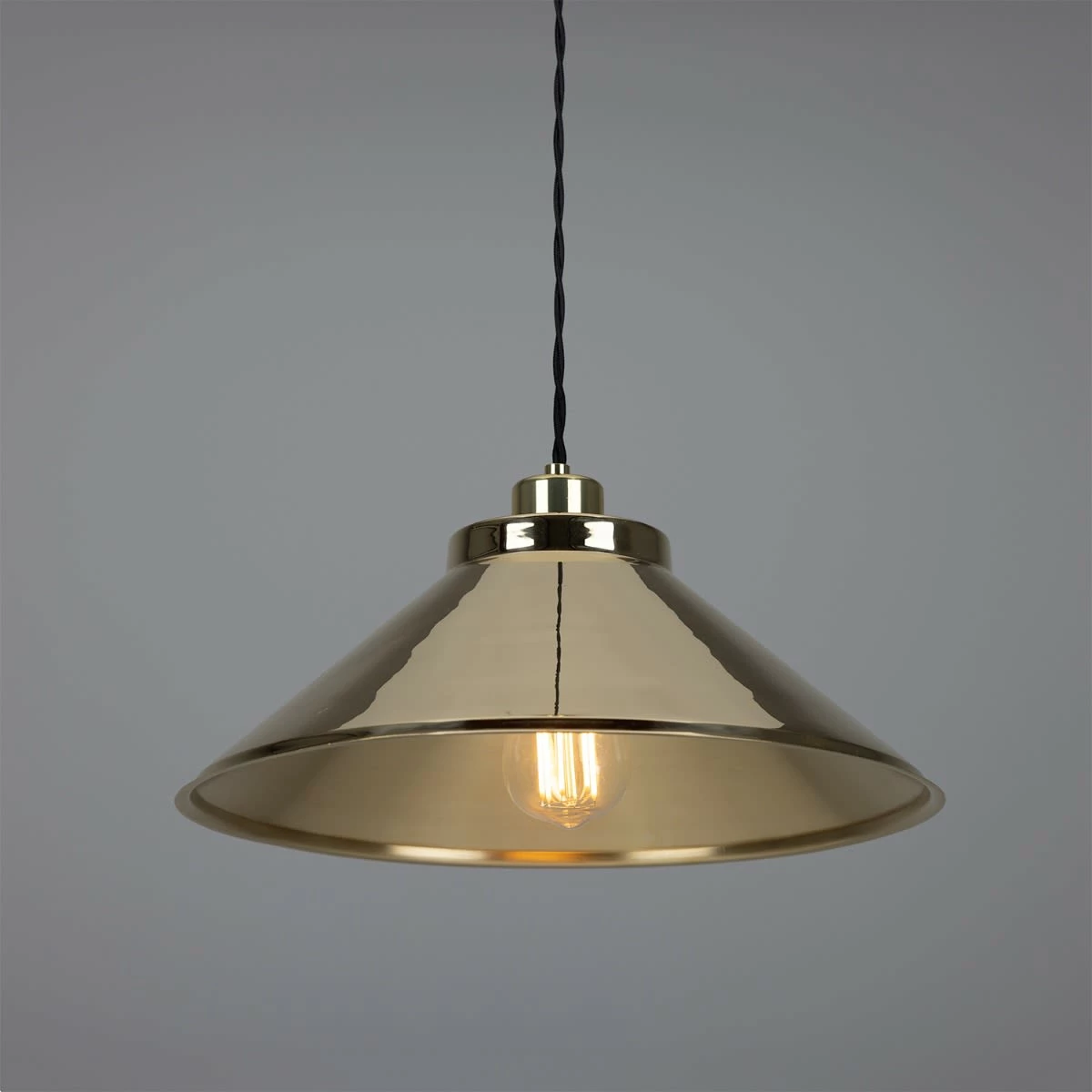 Rio Vintage Brass Pendant Light 15" 10 Rio Vintage Brass Pendant Light 15" - Image 8