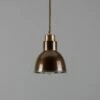 Baku Vintage Brass Pendant Light 5.9"