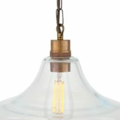 Clifton Railway Clear Glass Pendant -Home-Lighting Sale mlp454antbrs 3