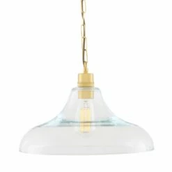 Clifton Railway Clear Glass Pendant -Home-Lighting Sale mlp454satbrs