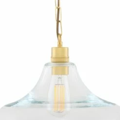 Clifton Railway Clear Glass Pendant -Home-Lighting Sale mlp454satbrs 2