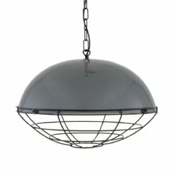 Austin Large Factory Cage Pendant Light 20.9"