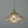 Ozark Victorian Vintage Glass Pendant Light 13" 2 Ozark Victorian Vintage Glass Pendant Light 13" -Home-Lighting Sale mlp491polbrs