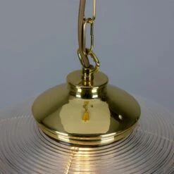 Ozark Victorian Vintage Glass Pendant Light 13" -Home-Lighting Sale mlp491polbrs 3