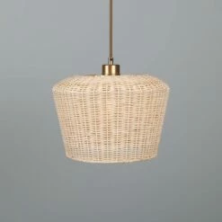 Manila Large Rattan Pendant Light 11.8"