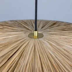 Syracuse Raffia Tassel Pendant Light 30.7" -Home-Lighting Sale mlp500satbrsbl 4 1