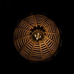 Malta Small Rattan Pendant Light 5.9" -Home-Lighting Sale mlp504antslv 5