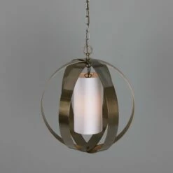 Denton Modern Brass Lantern Pendant 19.7" 32 Denton Modern Brass Lantern Pendant 19.7" -Home-Lighting Sale mlp505antbrs