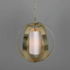 Denton Modern Brass Lantern Pendant 19.7" 40 Denton Modern Brass Lantern Pendant 19.7" -Home-Lighting Sale mlp505polbrs
