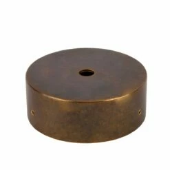 Brass IP Wall Plate 3.4", Two-Part