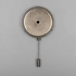 Pressed Brass Wall Bracket With Pull Switch 4.7" 37 Pressed Brass Wall Bracket With Pull Switch 4.7" -Home-Lighting Sale mlwb18antslv