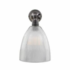 Hale Prismatic Glass Cone Wall Light -Home-Lighting Sale mlwl172antslv 2