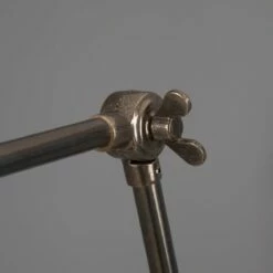 Lyx Clear Glass Cone Adjustable Arm Wall Light -Home-Lighting Sale mlwl222antslv 3