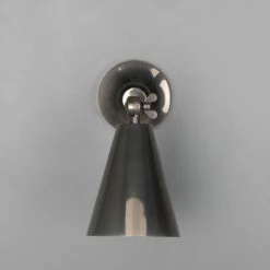 Moya Adjustable Brass Cone Wall Light -Home-Lighting Sale mlwl237antslv ul 1