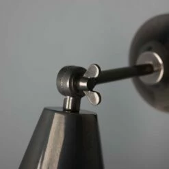 Moya Adjustable Brass Cone Wall Light -Home-Lighting Sale mlwl237antslv ul 3