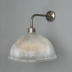 Nova Vintage Prismatic Glass Wall Light 11.8"