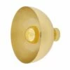 Maua Modern Brass Dome Wall Light 11.8" 1 Maua Modern Brass Dome Wall Light 11.8" -Home-Lighting Sale mlwl396polbrs 1