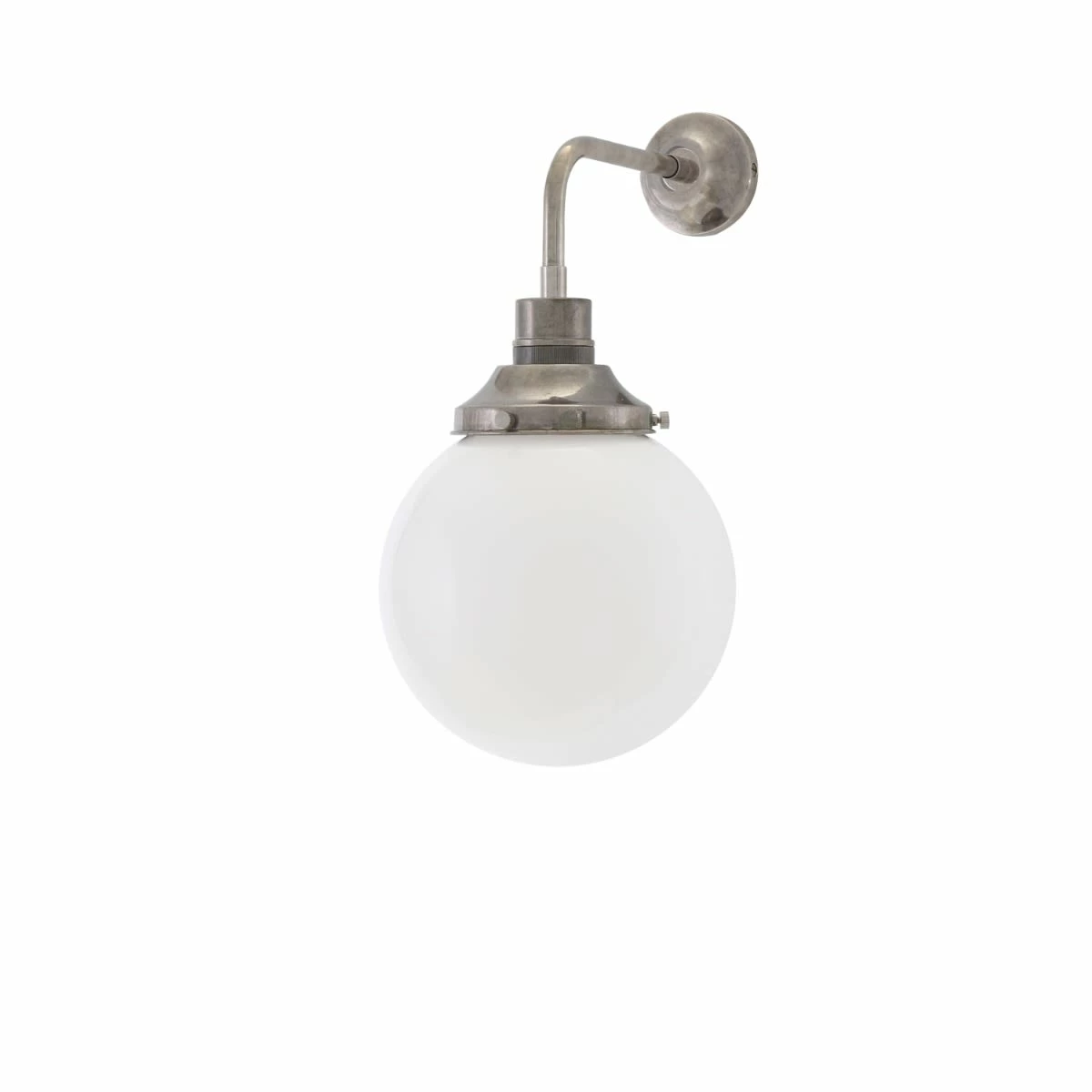 Bamako Clear / Opal Glass Globe Wall Light7.9" 6 Bamako Clear / Opal Glass Globe Wall Light7.9" - Image 4