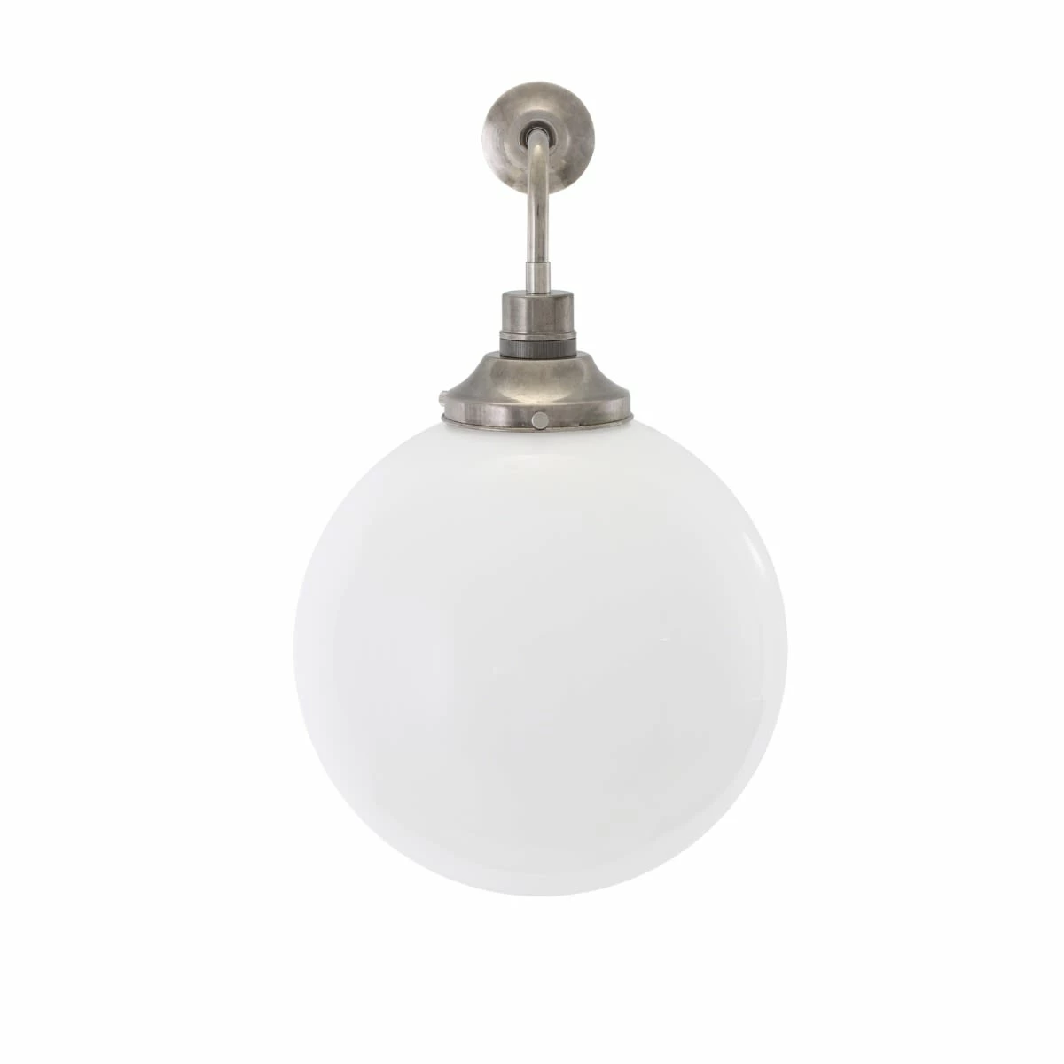 Bamako Clear / Opal Glass Globe Wall Light 11.8" 4 Bamako Clear / Opal Glass Globe Wall Light 11.8" - Image 2