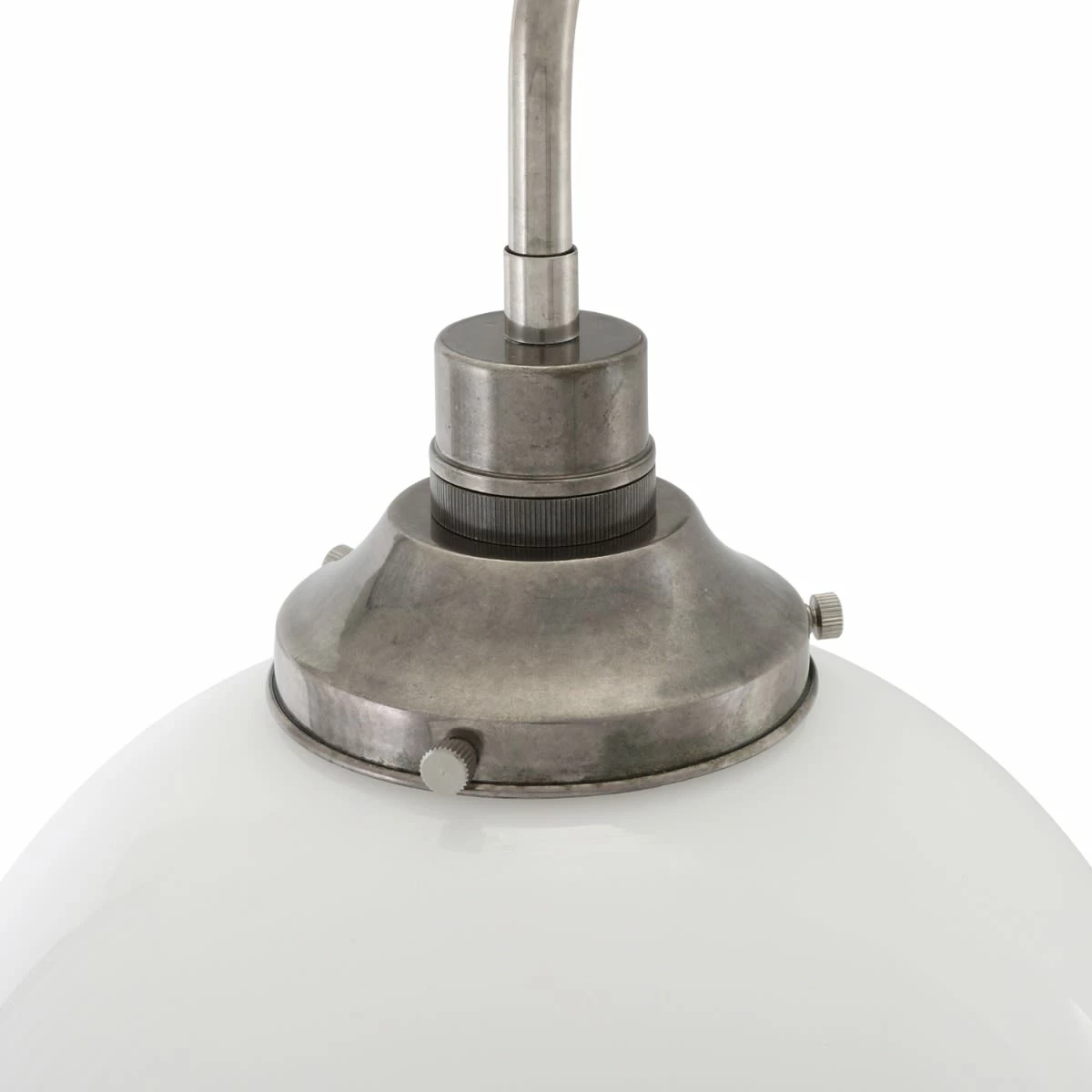 Bamako Clear / Opal Glass Globe Wall Light 11.8" 9 Bamako Clear / Opal Glass Globe Wall Light 11.8" - Image 7