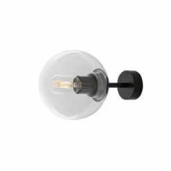 Venice Minimalist Globe Wall Light 6.7"