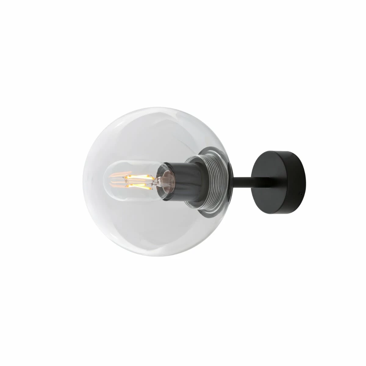 Venice Minimalist Globe Wall Light 6.7" 3 Venice Minimalist Globe Wall Light 6.7"