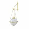 Blaenau Holophane Glass Wall Light 2 Blaenau Holophane Glass Wall Light -Home-Lighting Sale mlwl430polbrs 3